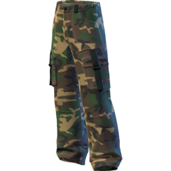 Tactical Camo Cargo Pants (KONSOLE KINGZ)